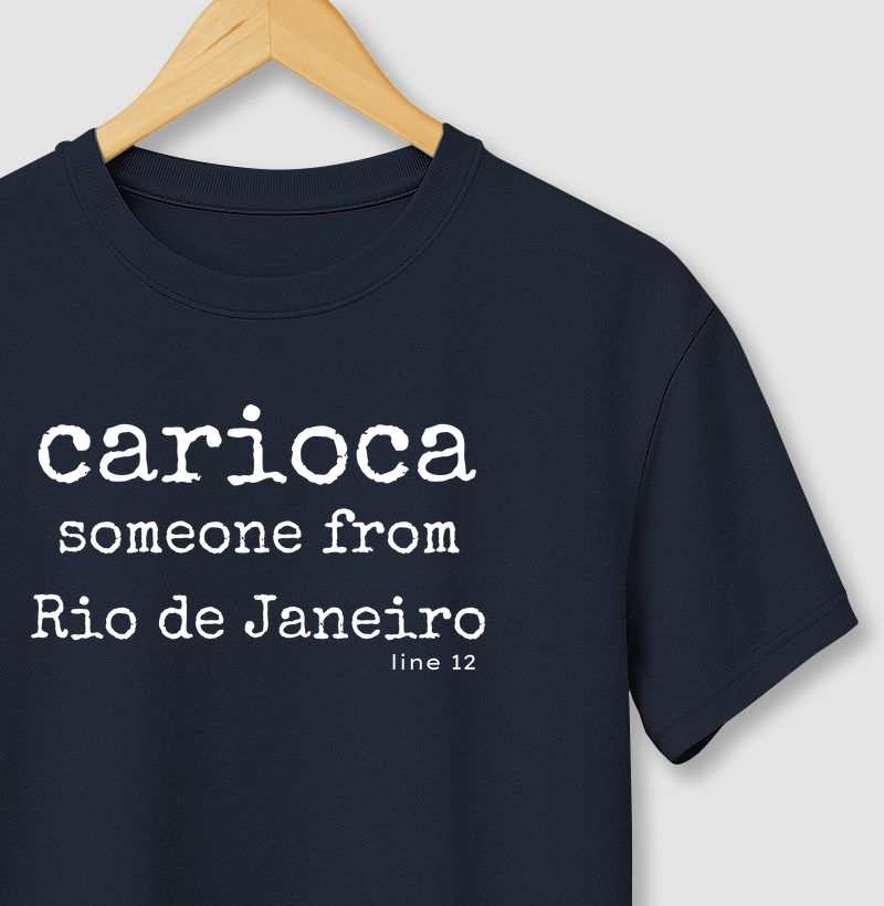 CARIOCA EM BRANCO | PRETO