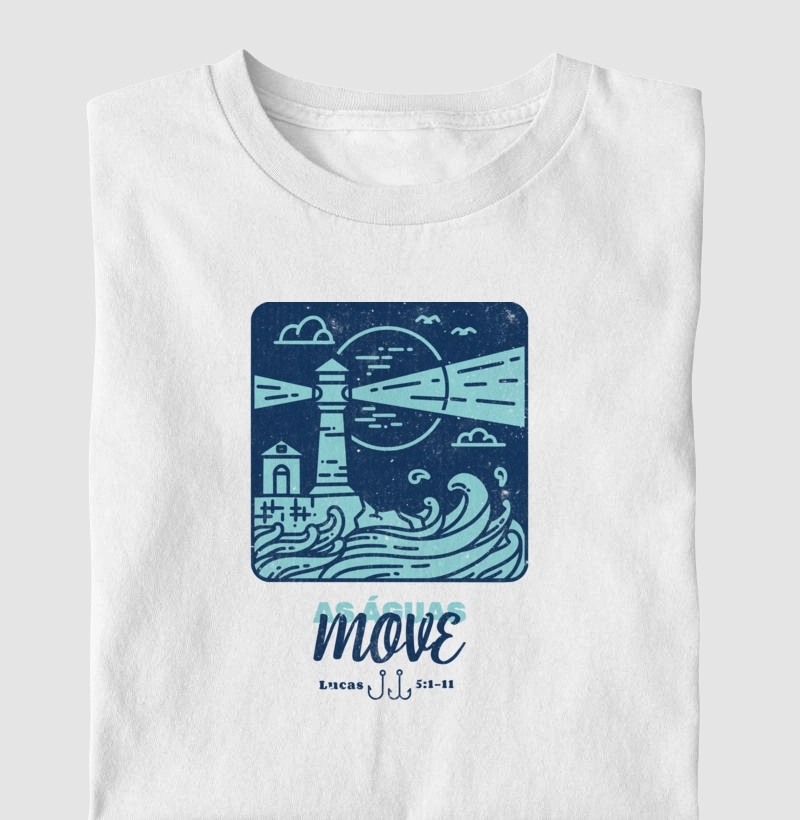 Camiseta Masculina Move as Águas