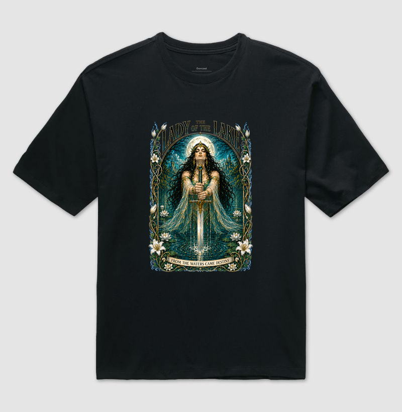 LADY OF THE LAKE - Camiseta Oversized