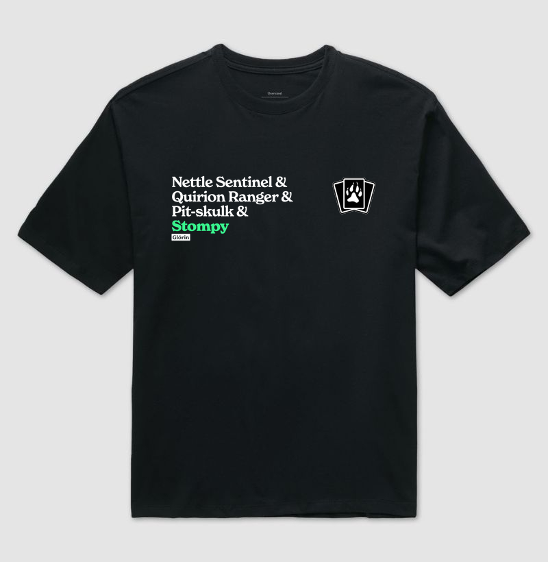 Mono Green Stompy - Pauper - Camiseta Oversized