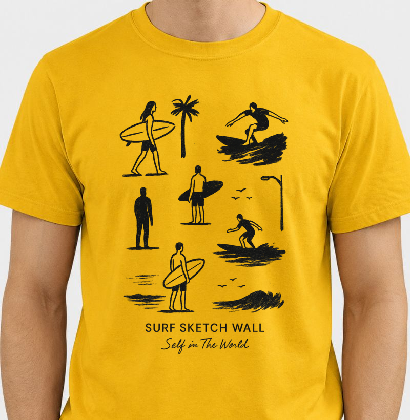 SURF SKETCH WALL