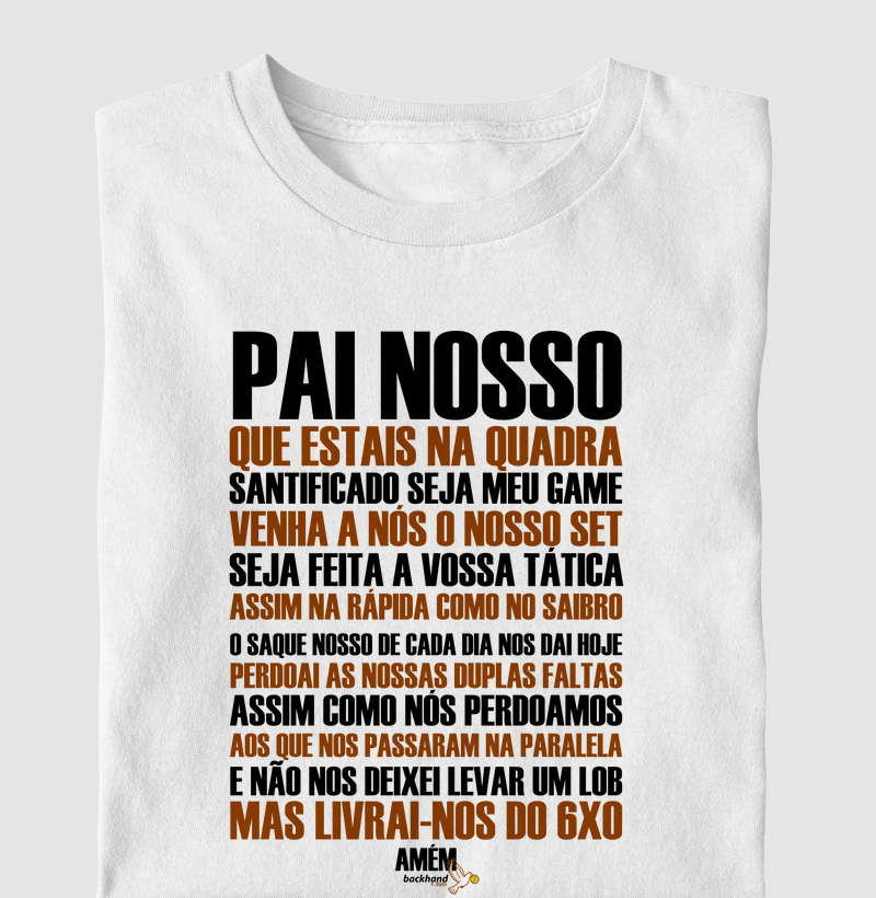 Pai nosso que estais em quadra