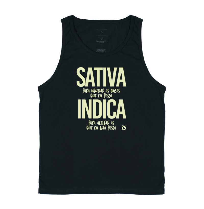 Sativa pra mudar, Indica pra aceitar