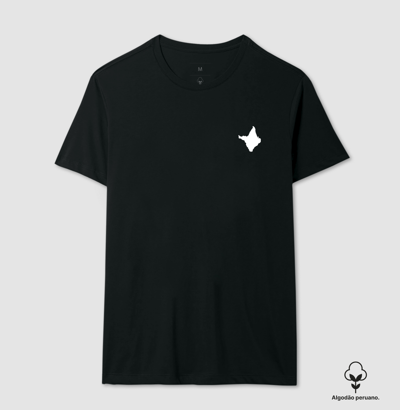 Amapá | Minimalista - Camiseta Algodão Peruano