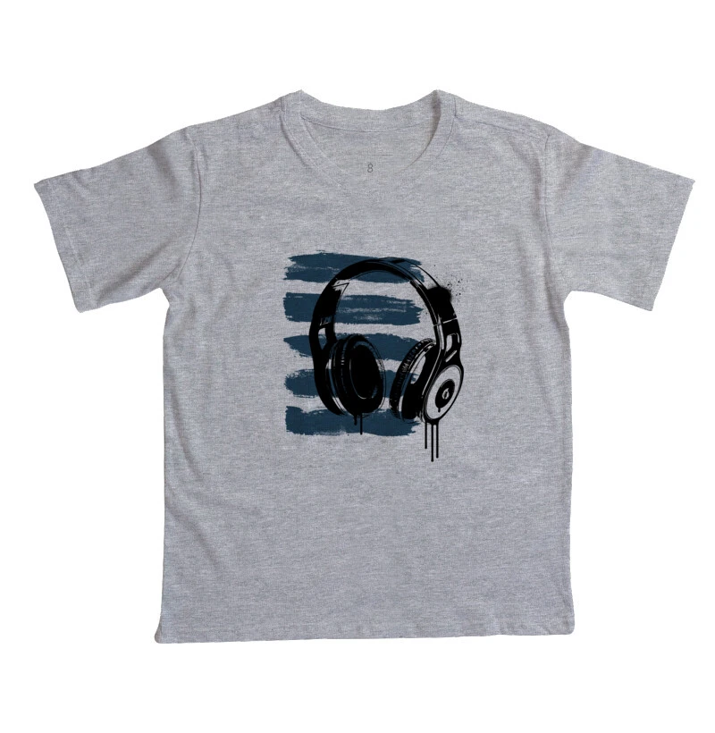 Camiseta Infantil Headphone