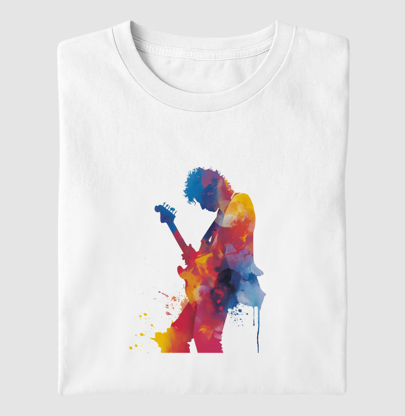 Watercolor Guitarist