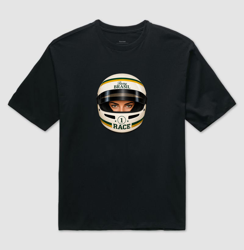 Racing Brasil - Camiseta Oversized