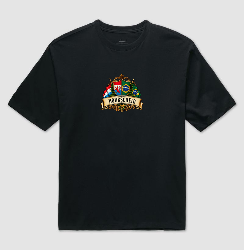  Bourscheid – Herança Luxemburguesa e Brasileira  - Camiseta Oversized