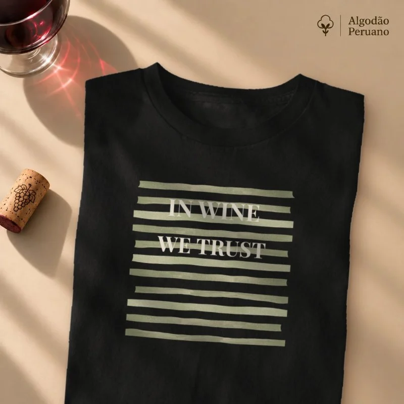 Camiseta In Wine We Trust