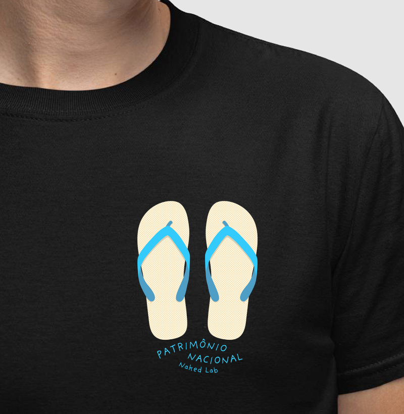Camiseta Chinelos