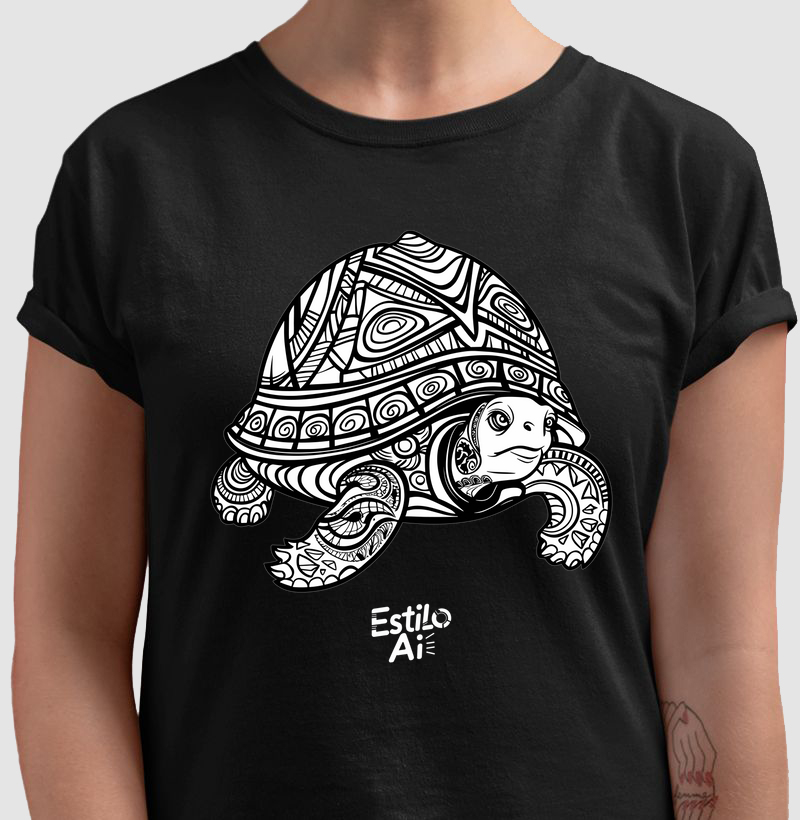 Estampa Tartaruga