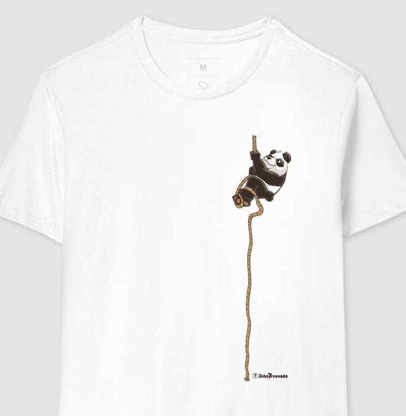 Panda Rope Climb - Camiseta