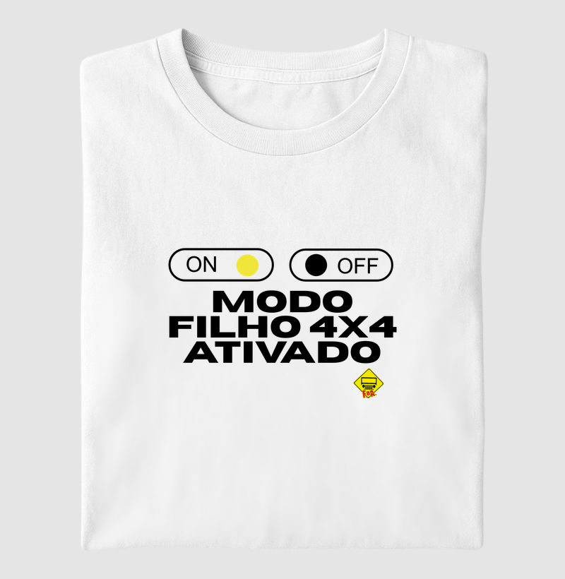 Modo 4x4 ativado filho
