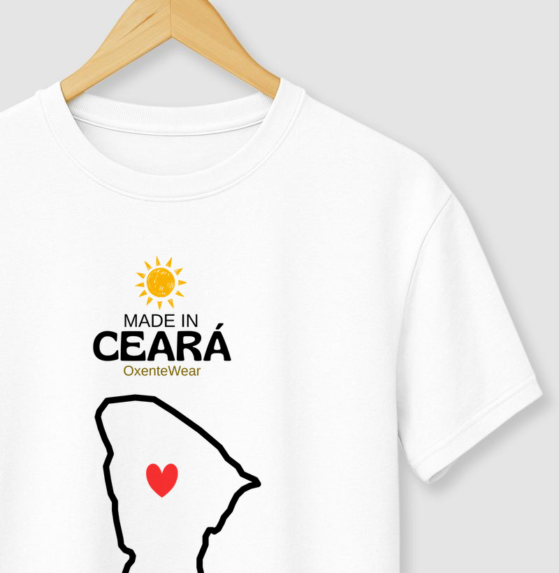 Camiseta Made in Ceará