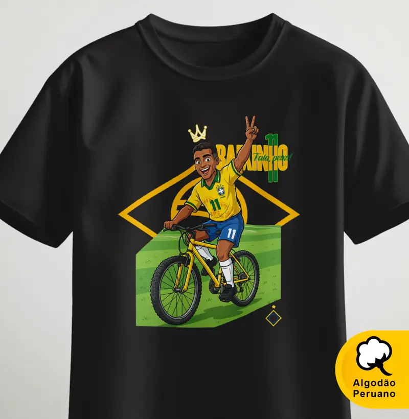 Romário pedalando