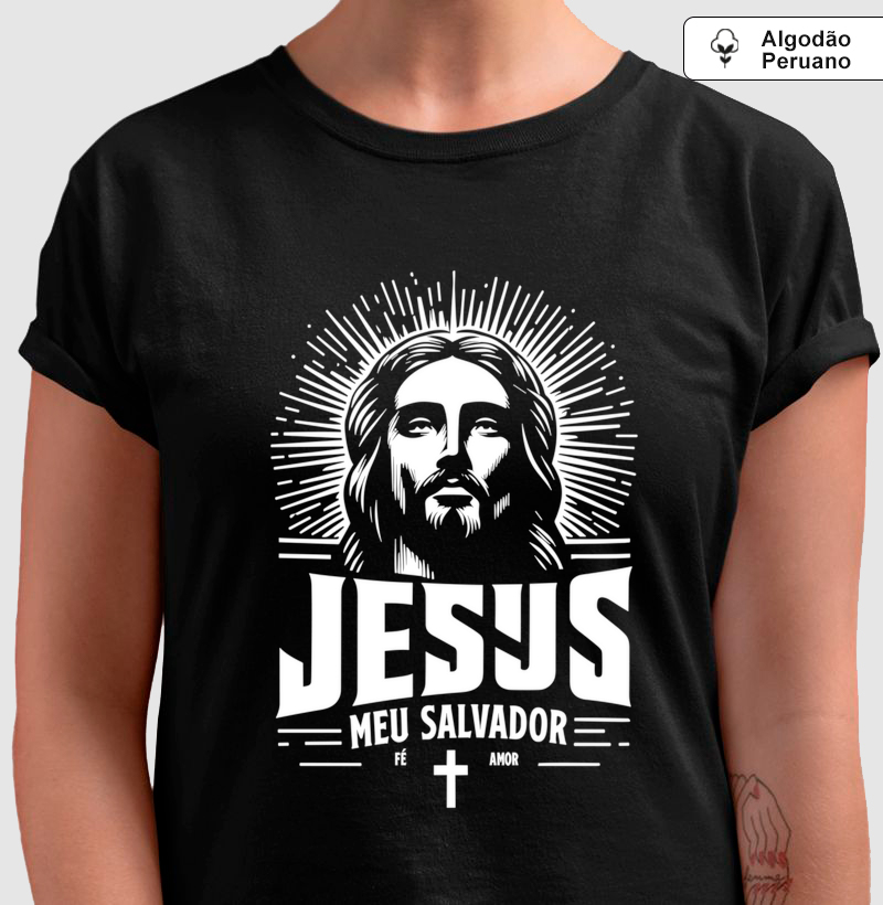 Glorioso Jesus meu Salvador - Algodão Peruano