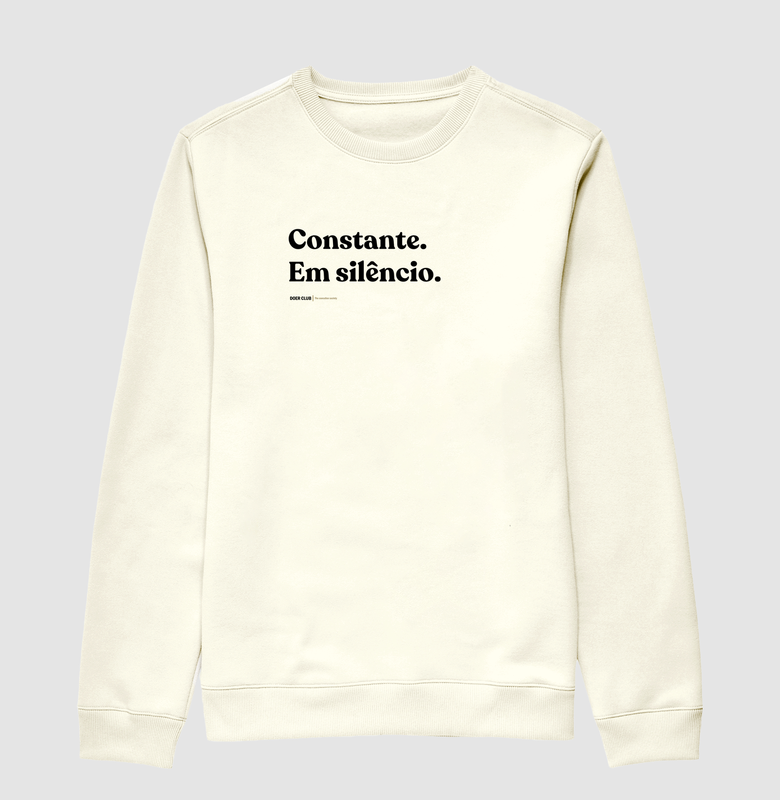 Constante. Em silêncio.
