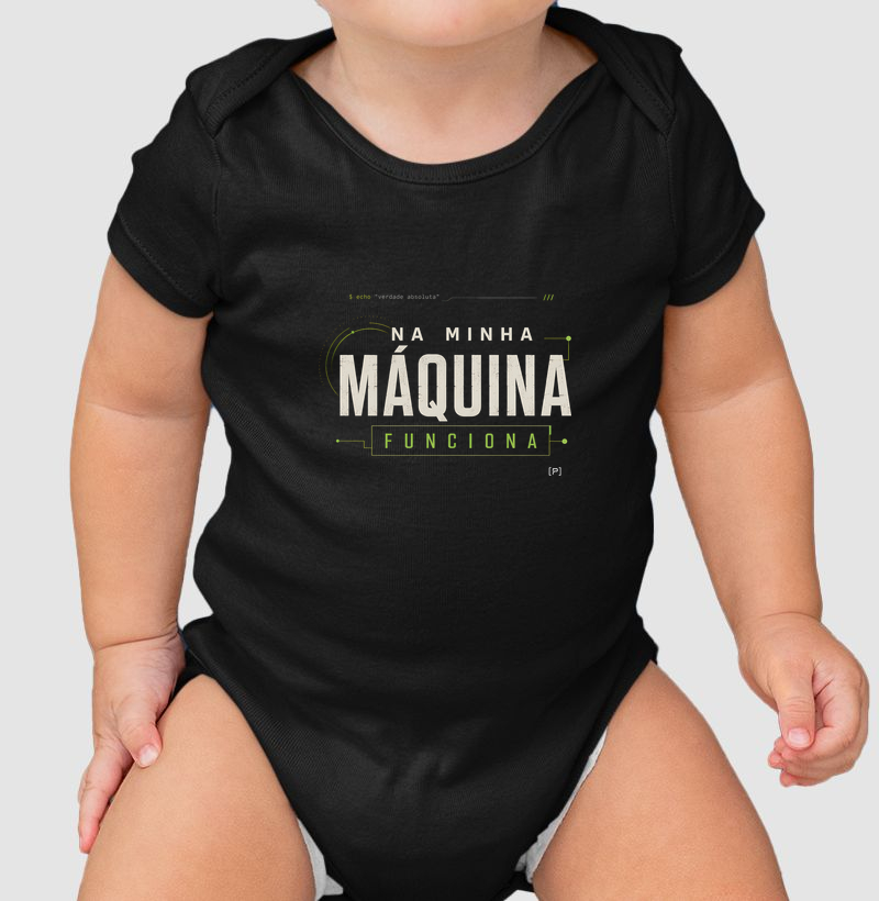Body Bebê Dev Na Minha Máquina Funciona