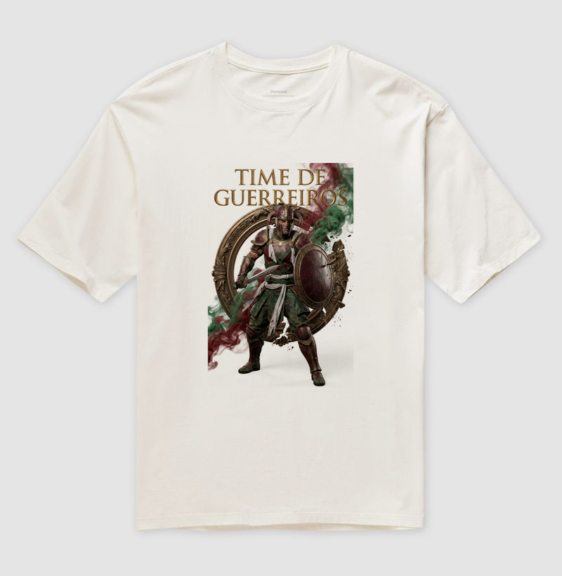 Camiseta Oversized Fluminense - Time de Guerreiro