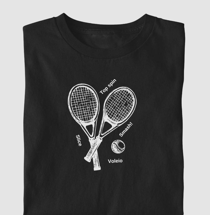 Batidas do tennis - Slice, Voleio, Smash, Top Spin