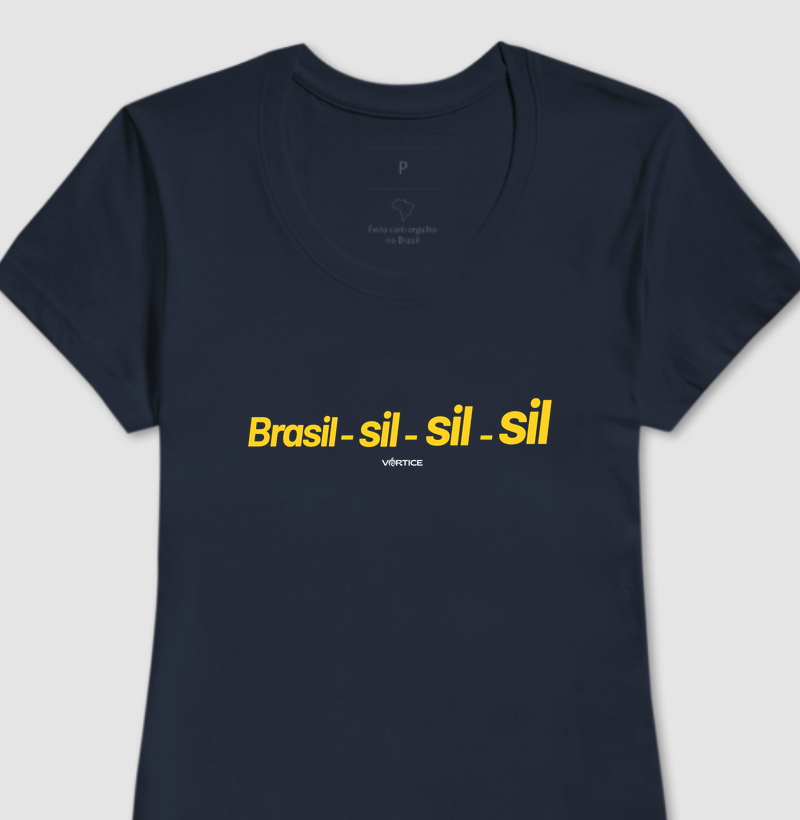 Baby look - Brasil-sil-sil-sil