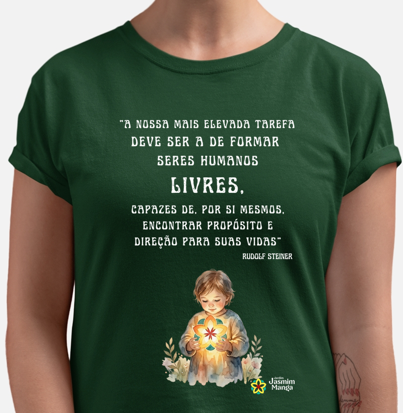 Camiseta Jasmim Manga v2 - Camiseta
