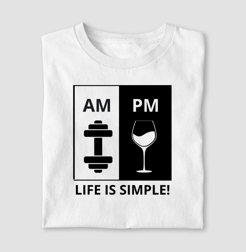 Life is Simple - Gym & Wine