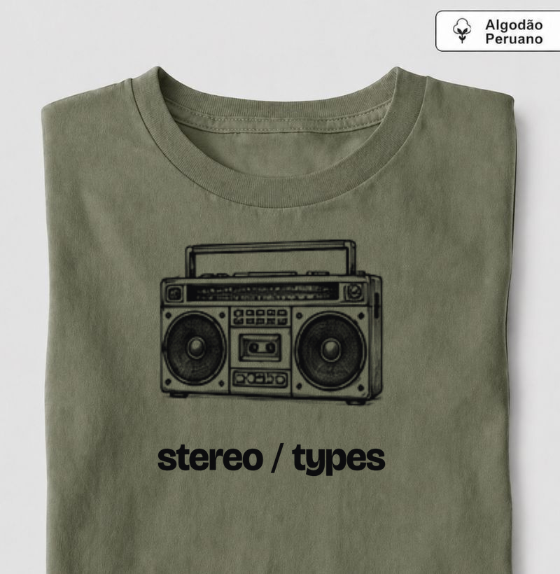 Boombox · Ilustrado · STEREO TYPES
