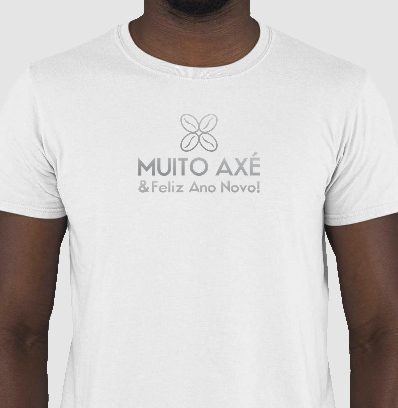 Muito Axé e Feliz Ano Novo - prata