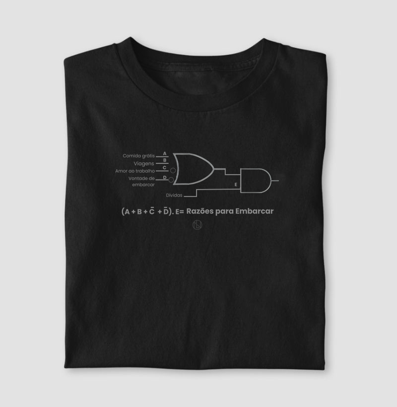 Camiseta Esquema Lógico 
