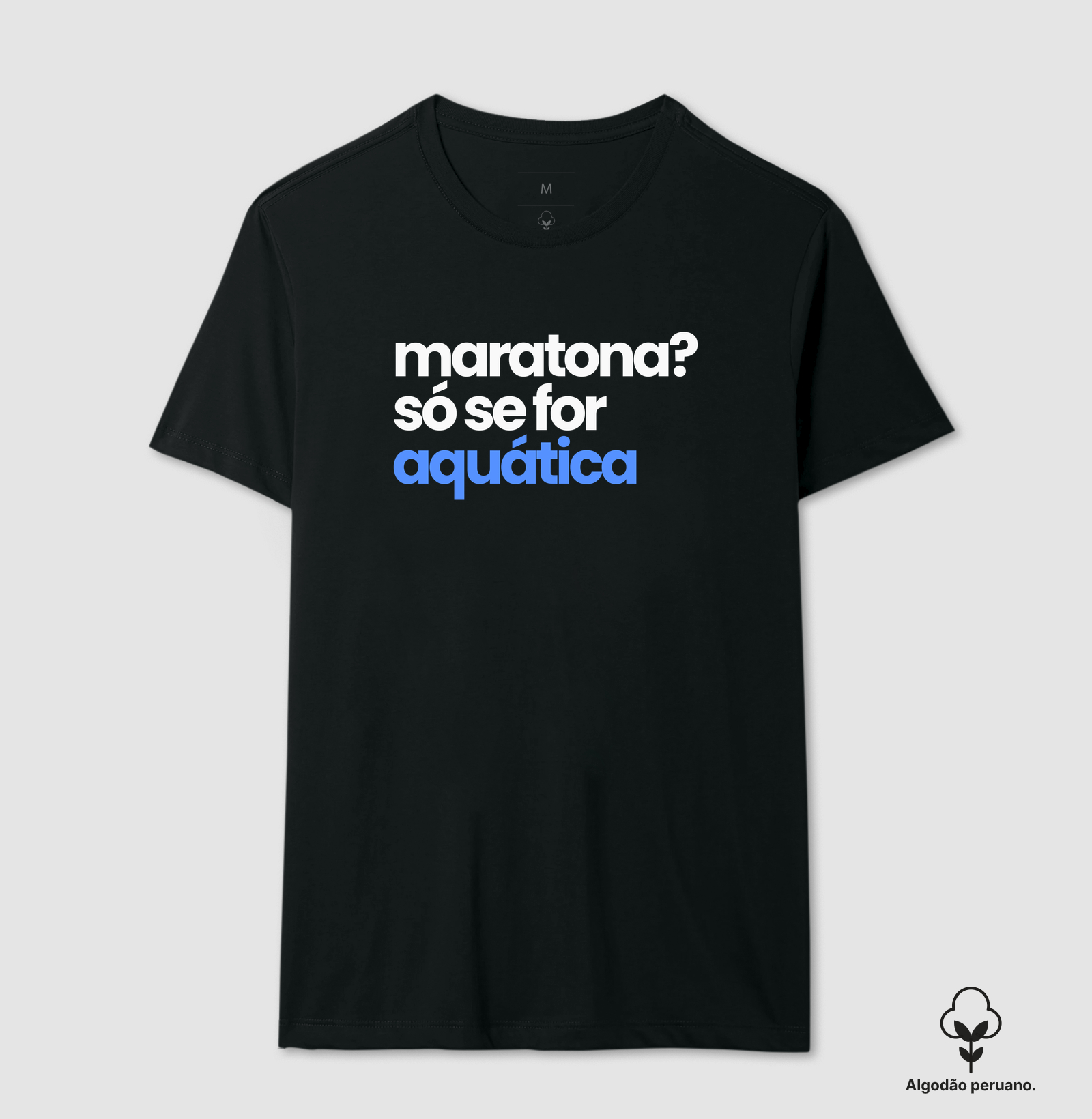 Maratona? Só se for aquática