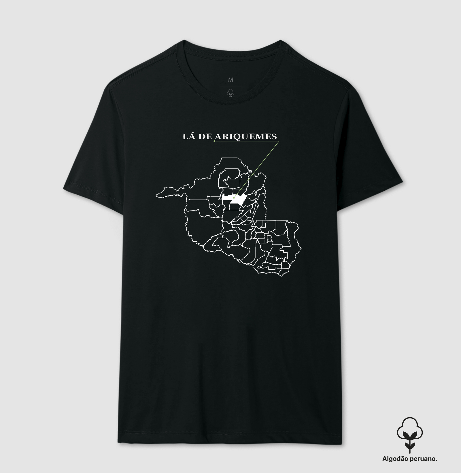 Ariquemes | Origem RO - Camiseta Algodão Peruano