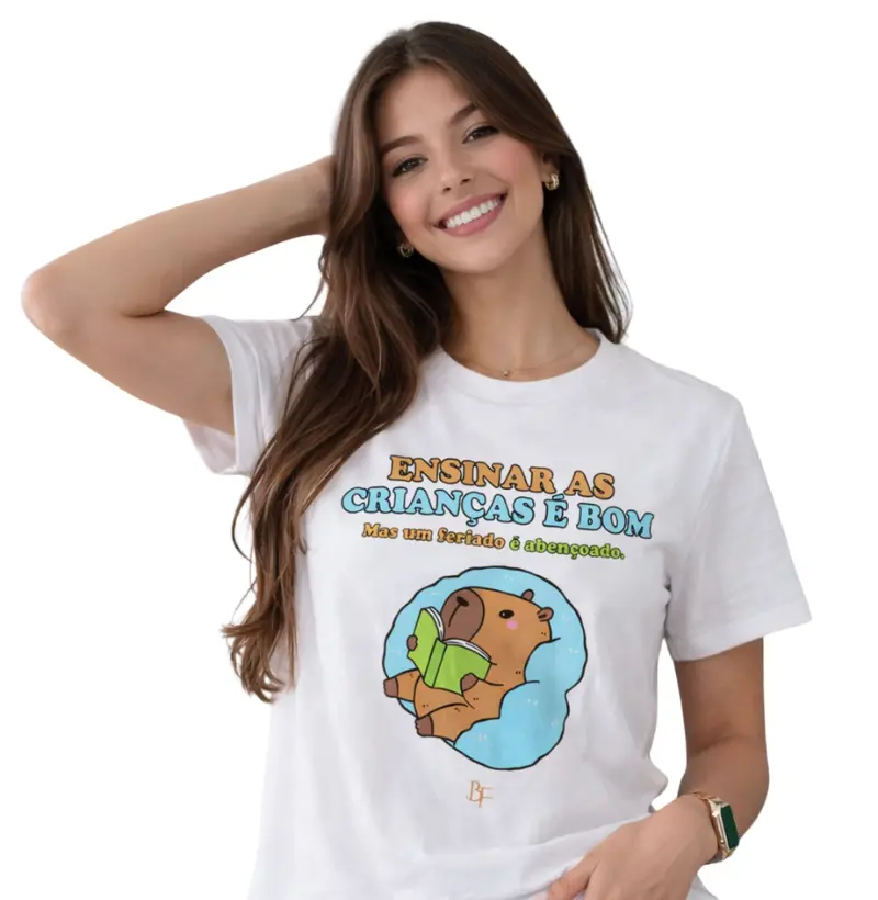 Ensinar as crianças é bom,  mas um feriado é abençoado