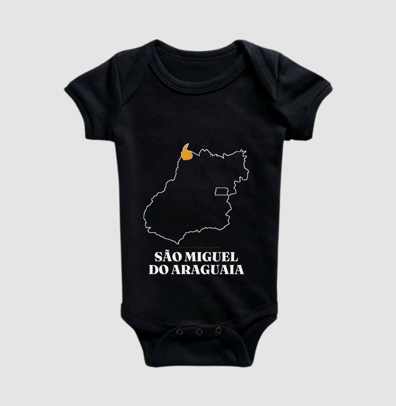 São Miguel do Araguaia | Traço GO - Body Infantil