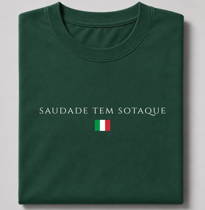 Saudade tem sotaque!