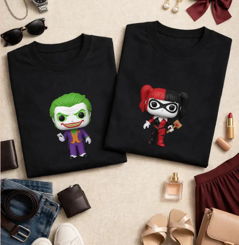 Camiseta Casal “Amor Bandido – Ela” #200