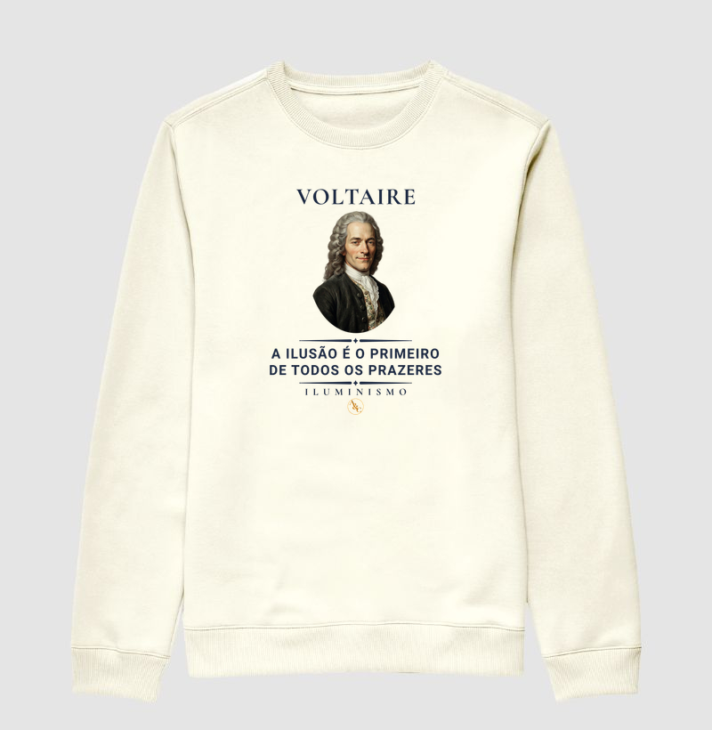 Camiseta Filosófica Voltaire: Esmagai a Infame | Razão & Liberdade