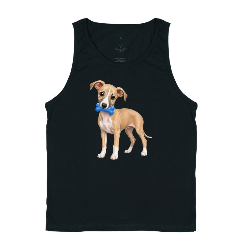 Whippet - Desenho Animado - Regata