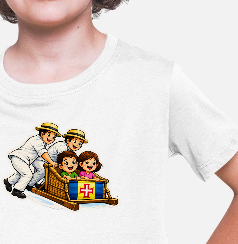 Carrinho de Cesto da Madeira Infantil 