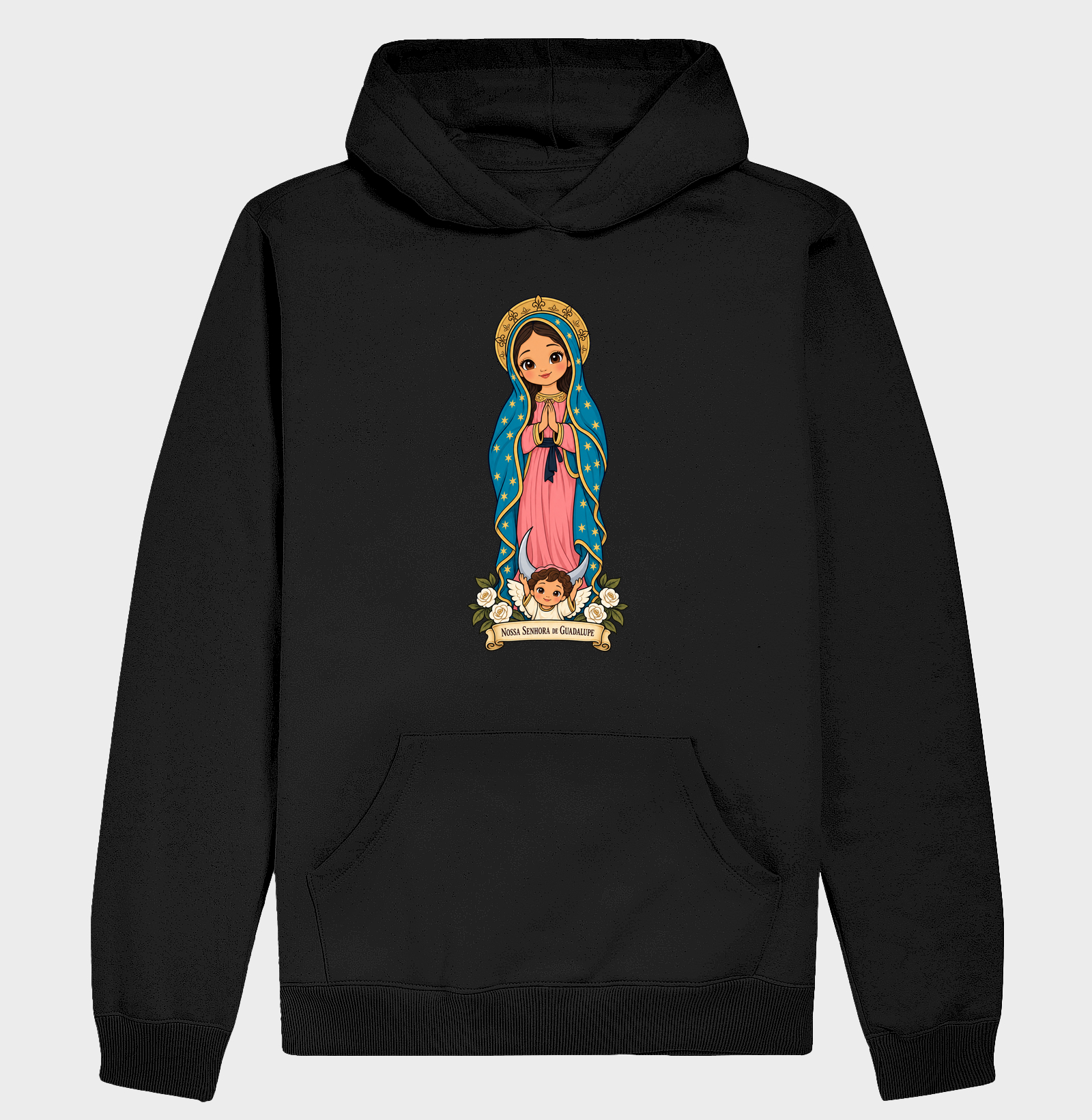 Nossa Senhora de Guadalupe estilo chibi