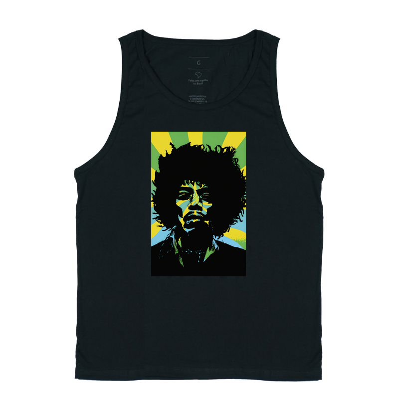 Guitarrista Psicodélico – Estampa Rock Psicodélica