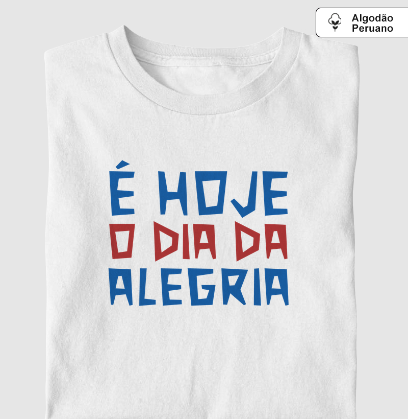 Algodão Peruano - É hoje o dia da alegria