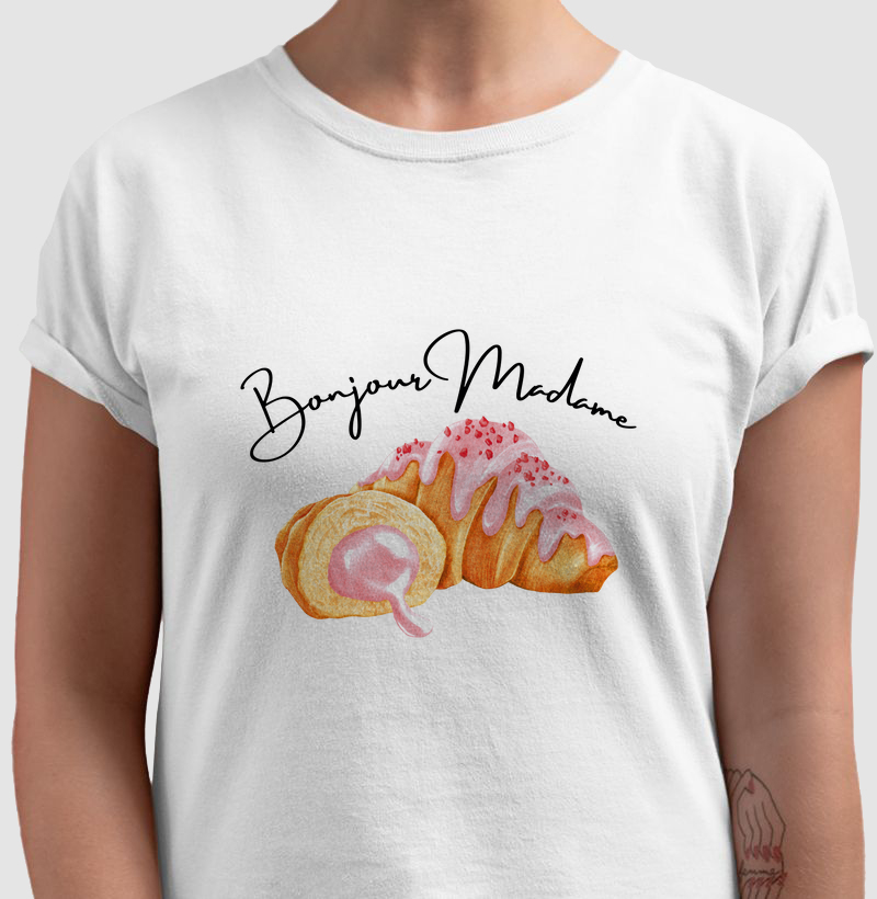 Camiseta - Bonjour Madame