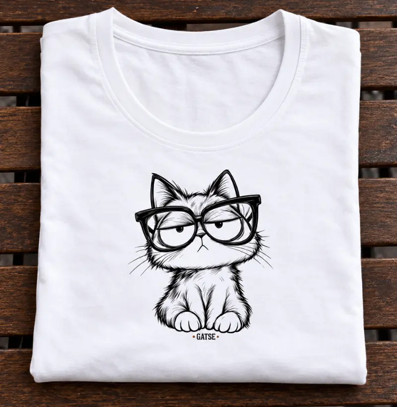 Gato Sério Isso? - Camiseta