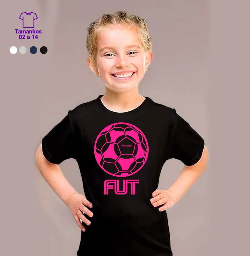 Camiseta Bola Pink - Kids