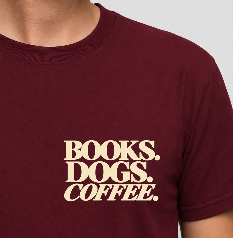 Books, Dogs, Coffee