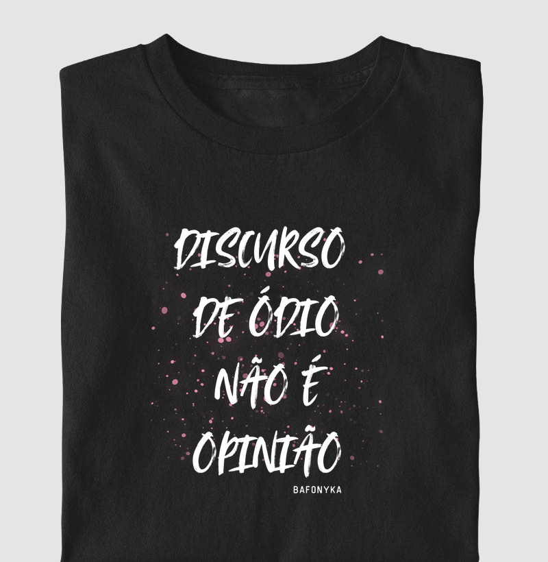 🚫 Discurso de ódio não é opinião.