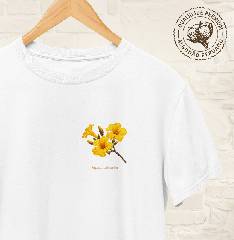 Ipê amarelo - estampa de bolso