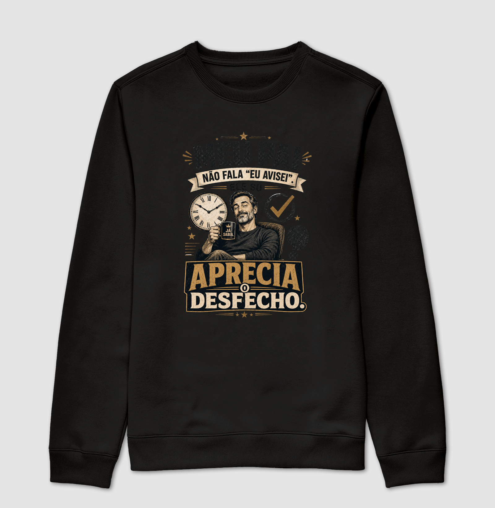 Meu Pai Não Fala "Eu Avisei". Ele Só Aprecia o Desfecho.