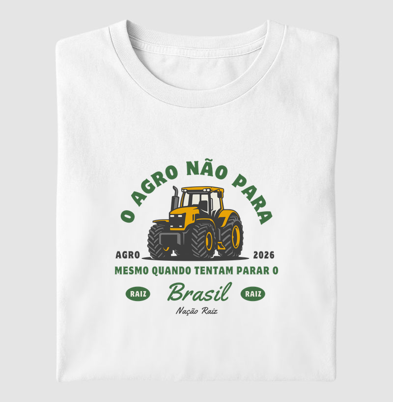 O agro não para, mesmo quando tentam parar o Brasil